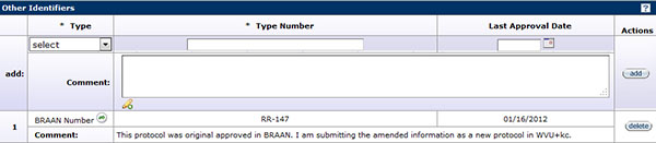 Figure 147 Protocol Document, Protocol Page – Additional Information Section